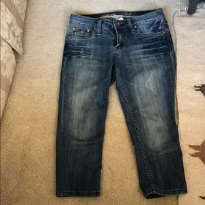 Refuge crop jeans women’s size 5
